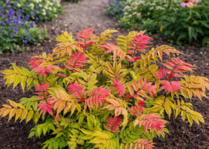 Crimson Feathers False Spirea